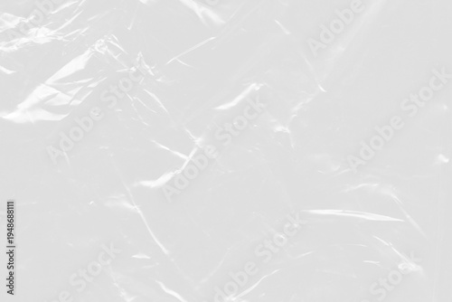 Tableau sur toile Crinkled polyethylene wrapping material
