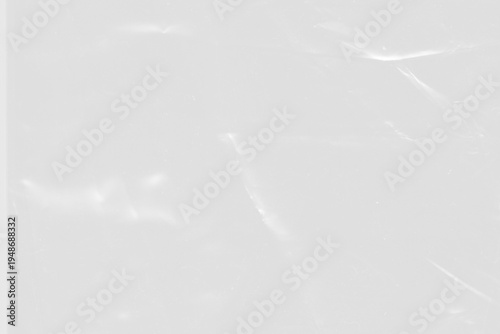 Bild auf Leinwand Smooth transparent plastic sheet overlay