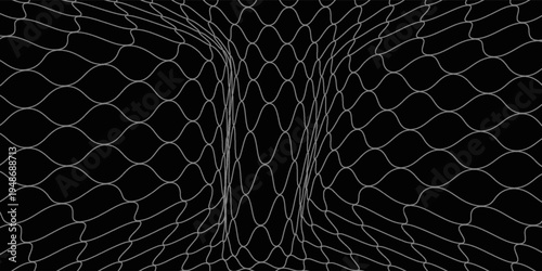 Net pattern. Rope net vector silhouette. Soccer, football, volleyball, tennis and tennis net pattern. Fisherman hunting net rope texture or pattern.