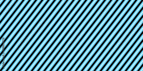 Image of glowing neon blue lines moving on seamless loop on black background. repetition colour and movement concept digitally generated image.