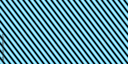 Image of glowing neon blue lines moving on seamless loop on black background. repetition colour and movement concept digitally generated image.