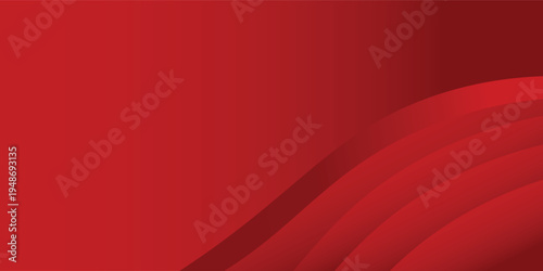A modern abstract background featuring elegant red flowing waves, deep crimson gradients, and layered curved shapes. Perfect for corporate presentations, luxury branding, or creative web banners. 