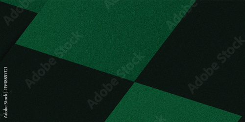 Abstract Black and green background with dark metal texture. modern luxury background