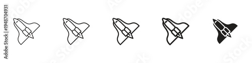Space shuttle icon