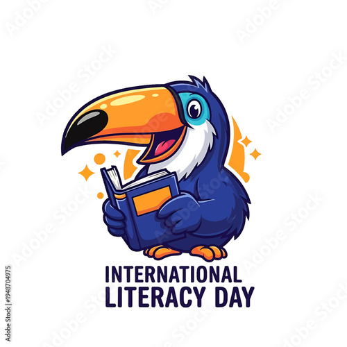 Toucan Reading Book for International Literacy Day