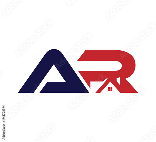 Logo initial Vector Real Estate / Realty AR