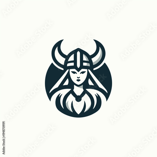Viking Girl Logo