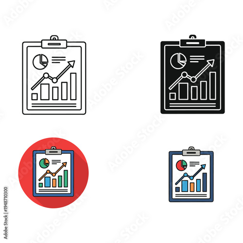 Business icons vector set illustration