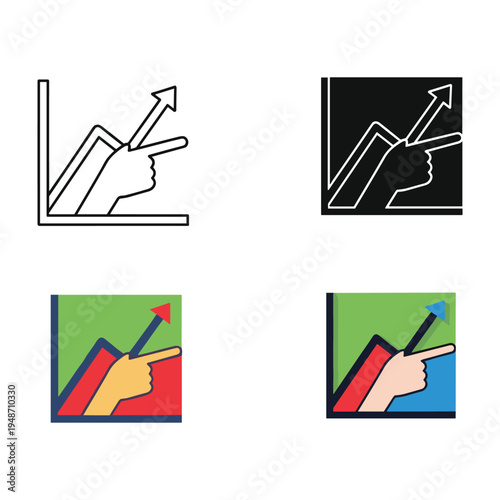 Vector check mark icon set for business and web design