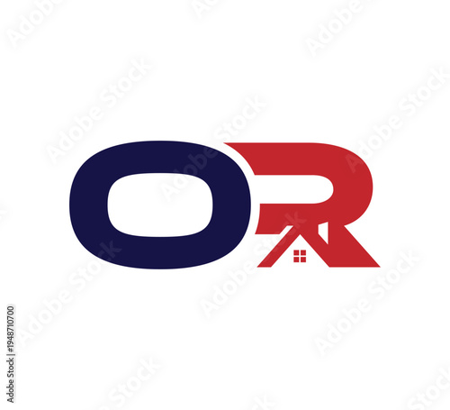 Logo initial Vector Real Estate / Realty OR
