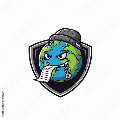 Earth as a Mischievous Hacker Under a Beanie