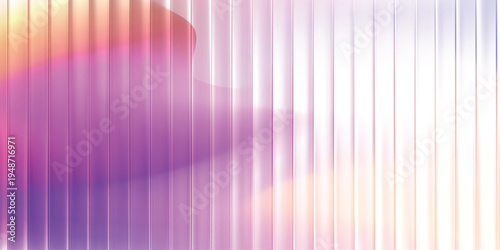  Vibrant purple and pink vertical stripes abstract background with light wave