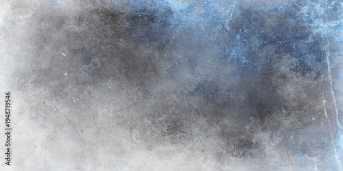 A dark abstract texture of rain drops on the window and wall flows into blue nature backgrounds with motion mist and storm clouds under a white moon