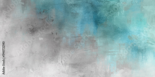 Abstract grunge background featuring dark blue and black storm clouds with white misty smoke and light textures over a motion-filled night sky