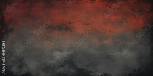 Abstract blue and black grunge background featuring a dark stormy cloudscape with light smoke and fog texture