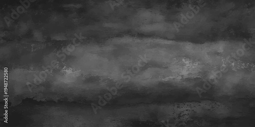 An old dark grunge background features a textured storm sky with black clouds and misty fog for a dramatic wallpaper design