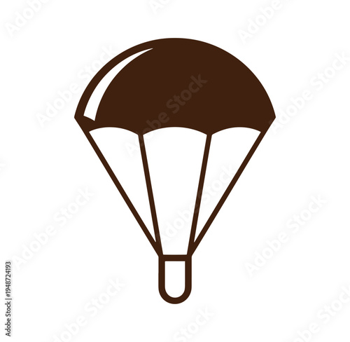 parachute descent flight equipment for skydiving and aerial sports