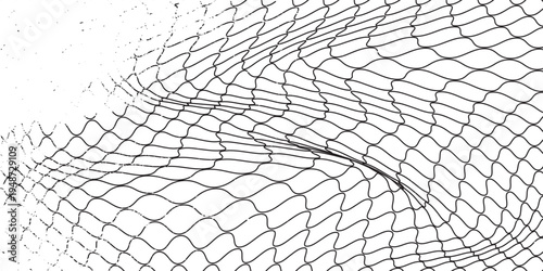 Abstract grunge for fishing nets. Seamless pattern for sportswear or soccer goal, volleyball net, basketball hoop, hockey, athletics simple abstract