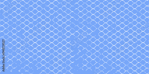 Grunge texture for fishing nets. Seamless pattern for sportswear or soccer goals, volleyball nets, basketball hoops. Modern grunge fishing nets.