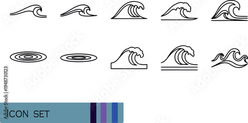 Print Universal Web and User Interface Line Icon Set Featuring Essential E-commerce Navigation Communication and Business Application Symbols for Digital Design