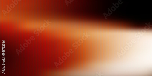 PrintBlack and orange color gradient holographic bright vector background. Abstract creative coloured banner with black and red liquid gradation. Vector illustration.