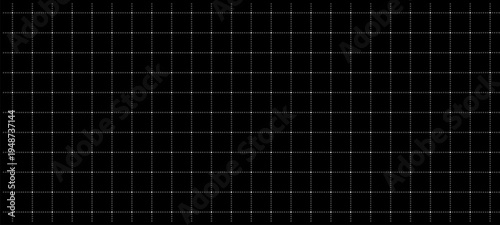 Blueprint grid black square graph paper with clean white lines for architecture drawing, building plan, engineering sketch and technical page background.