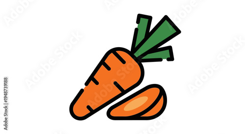 A vibrant red chili pepper with two small slices floating above it, set against a white background.