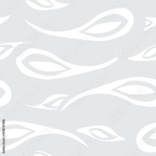 White And Grey Textile Design Abstract Pattern For Fashion Textiles And Homeware