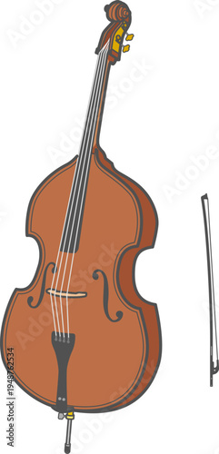 コントラバスのアイコン