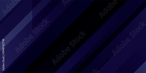 Abstract Dark Blue Diagonal Stripes Background.