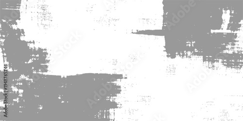 Abstract brushstrokes in gray and white, a textured composition evoking artistic expression and creativity. This artwork captures the essence of modern abstract art.