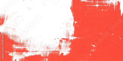 Abstract a striking, modern artistic canvas bursts with a fusion of red and white hues, textures dancing across the surface, creating an expressionistic and dynamic composition. 