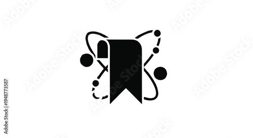 Dynamic icon representing the synergy of scientific inquiry and academic pursuit, symbolizing the quest for knowledge, research, and educational progress across various disciplines