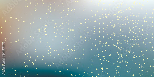 Abstract background with small white dots and bokeh effect.
