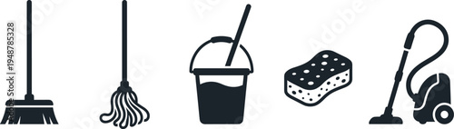 Comprehensive Collection of Insect and Bug Icons Featuring Butterfly Bee Ant Dragonfly Beetle and Ladybug for Natural Science and Nature Design Projects