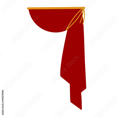Red Curtain vector
