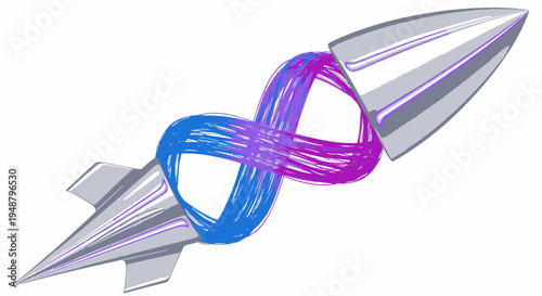 Dynamic Infinity Rockets, Abstract Speed and Connection Concept