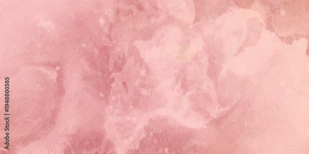 Fototapeta premium Soft dusty rose watercolor wash background with subtle texture and gradient tones