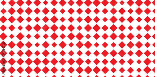 Red white tablecloth pattern lines. Gingham seamless pattern. Christmas backgroound. Strokes texture for textile shirt plaid, tablecloth, cloth, blanket, paper, makeup. Checkered print.