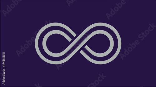 Infinity Symbol Logo Design.