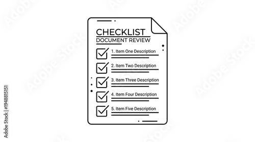 "Complete checklist ensures all essential documents ready for passport or visa application process."