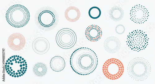 Collection of Decorative Circular Patterns and Designs.