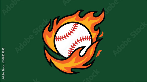 Baseball on Fire Sports.