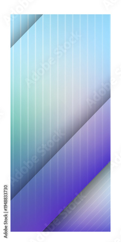 Abstract colorful gradient background with striped pattern and diagonal shapes transparent background