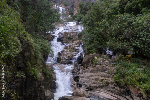 Photos Panoramic view of Ravana Falls in Ella, Sri Lanka