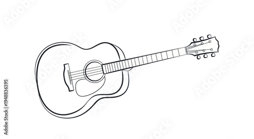 Acoustic Guitar Instrument Music.