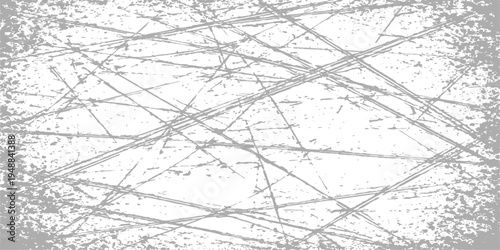 Abstract scratch marks texture or pattern design with the scratches and grungy edges, giving a sense of age and wear. This artwork suits a background or overlay element.