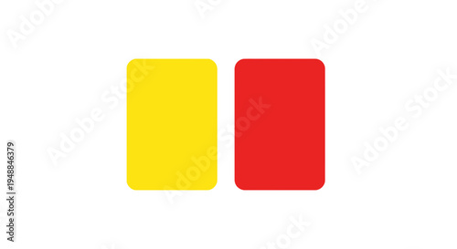 Yellow and Red Soccer Cards
