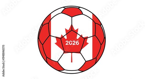 Canada Soccer Ball 2026 World Cup
