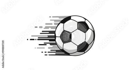 Dynamic Soccer Ball Motion Blur